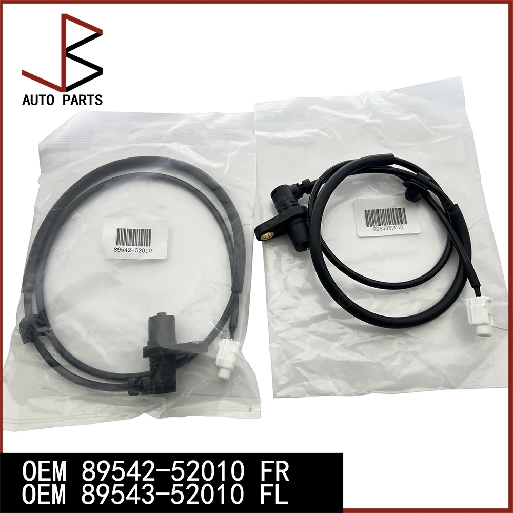 New Front Axle Left / Right Wheel Speed Sensor for Toyota Yaris (_P9_) 1.0 GPL 2005-2014 OEM 89542-52010 89543-52010 8954252010