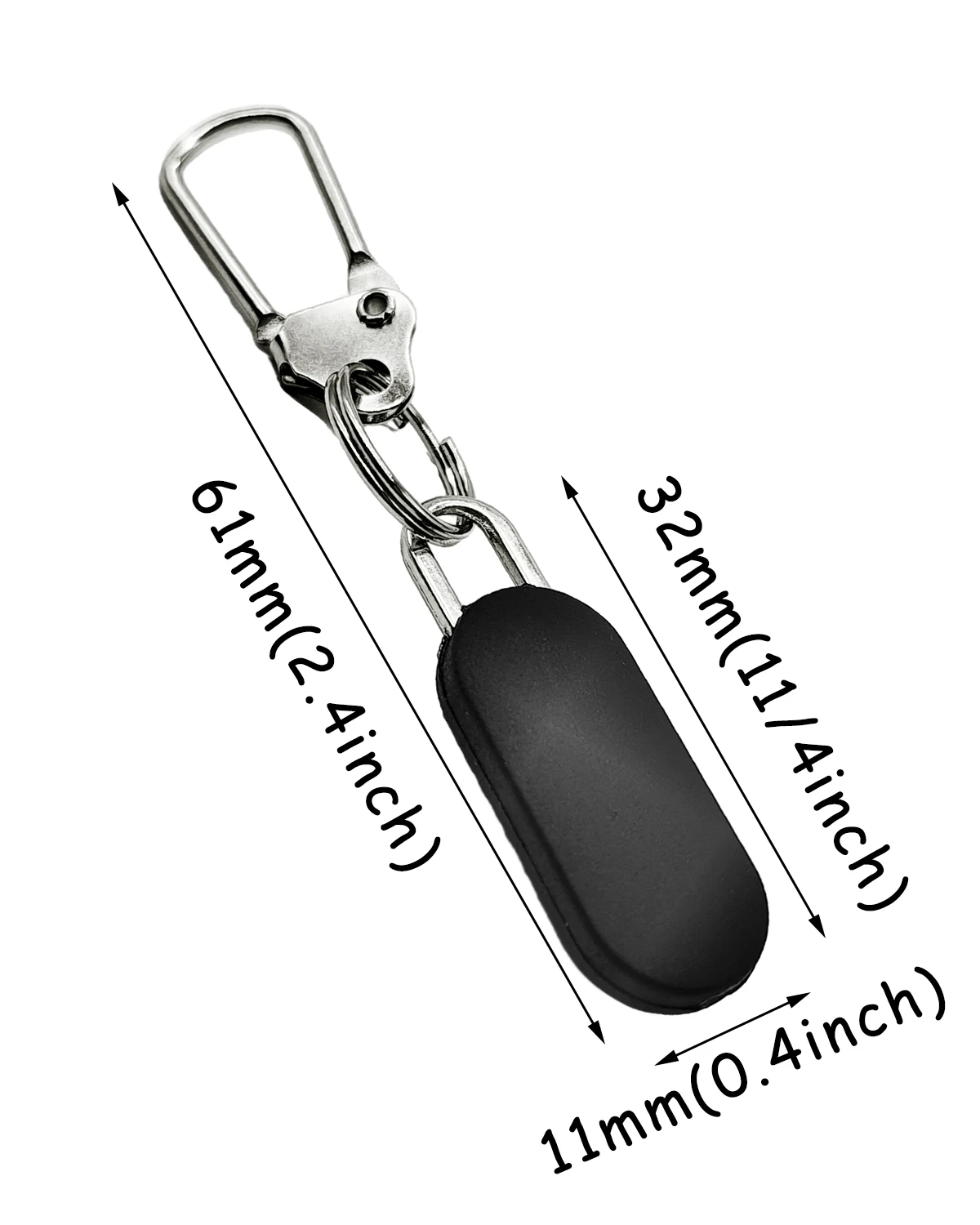 Detachable Zipper Puller Head for Down Jackets Bags Zipper Slider For DIY Sewing Craft Replacement Zip