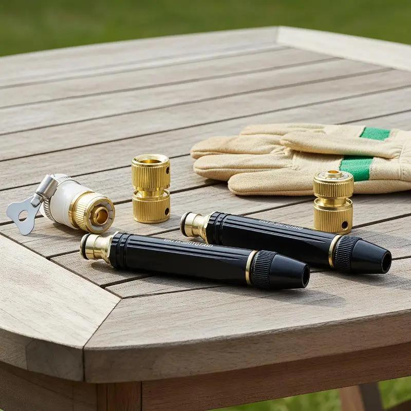 High Pressure Power Washer Spray Nozzle Universal Garden Hose Compatible Jet Nozzle for Patio Drain Dirt Cleaning