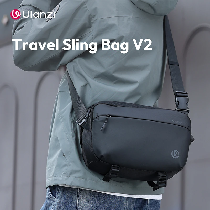 Ulanzi PB038 10L Travel Sling Bag V2 Photography Camera Bag for Outdoor Shoots Waterproof Daily Pack Lightweight Shoulder Bag