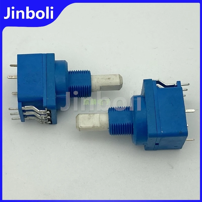 1PCS Electric Switch B50K High Power Switch Potentiometer B503 With Push Switch D Shaft Length 18.5mm