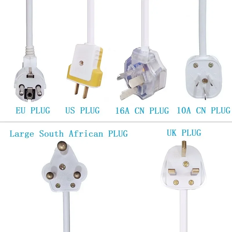 Universal para reino unido eua au ue plug multi-purpose 1.5m placa de fiação soquete de alta potência banco único interruptor de controle 10/16a 250w ac