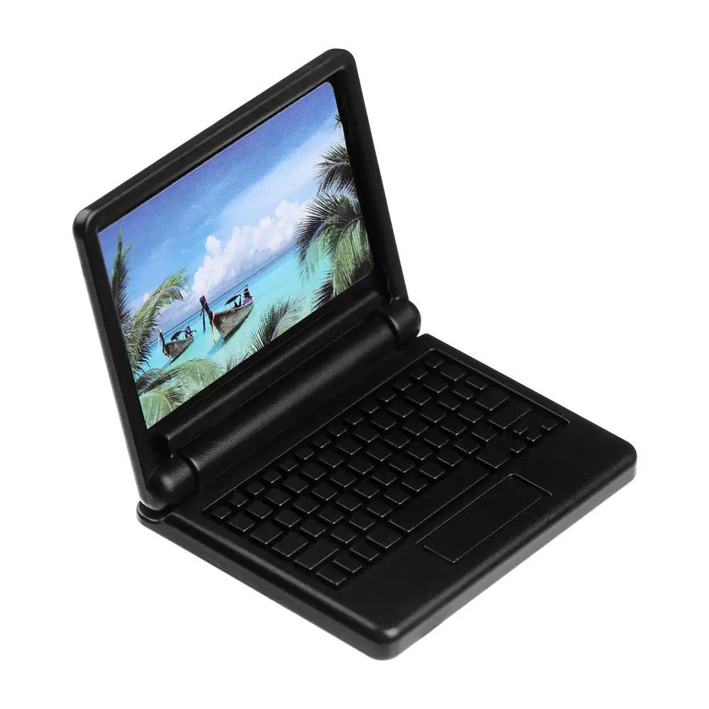 For Dolls Collapsible Computer Accessories Mini Laptop   Accessories