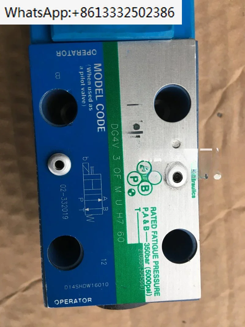 

Solenoid valve DG4V-3-0F-M-U-H7-60 DG4V-3S-0B-M-U