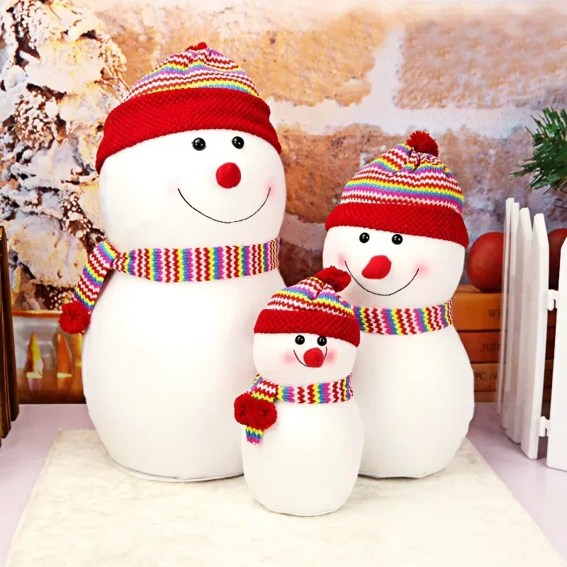 3pcs New Christmas Tree Decorations Innovative Elk Santa Snowman Decora 2023 HOT Christmas Decorations for Home Christmas Dolls