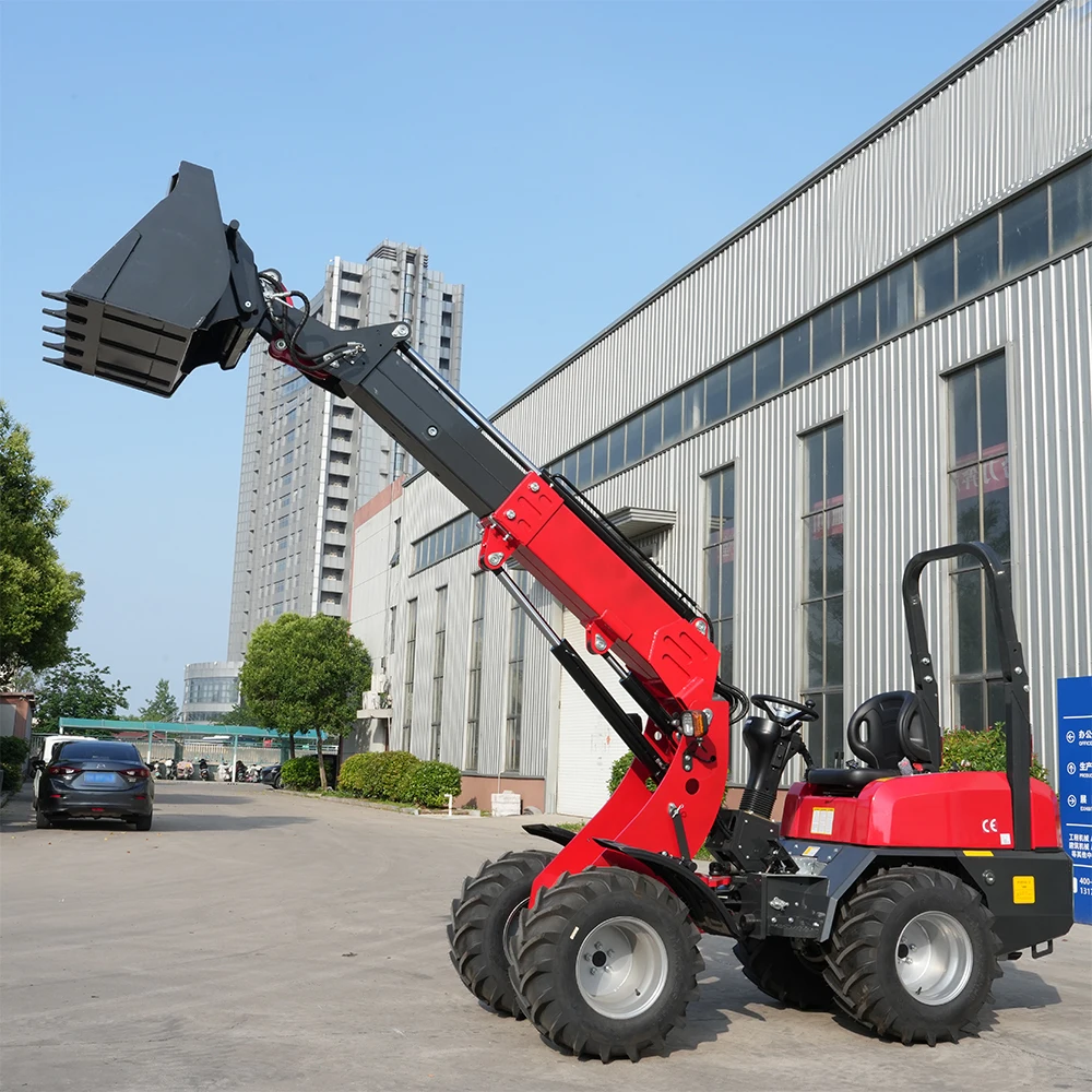 Mini Loader Hydraulic Mini Wheel Loader EPA Certified Small Loader Landscaping Agricultural Machinery Support Customization view 5