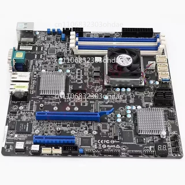 90% New for  ASRock D1541D4U-2T8R Server Main Board, Intel Xeon D1541 Processor Tested and Shipped
