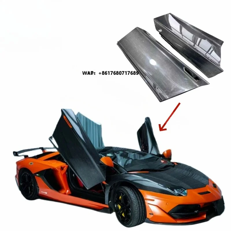 Factory Wholesale Carbon Fiber Interior Door Panels Auto Body Parts For Lambor Aventador Lp700 Lp720 Modified Car Inner Doors
