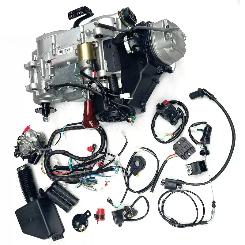 GY6 150-200cc Steel Tube Go Kart Four-Wheel ATV Motorcycle CVT Continuously Variable Speed With Built-in Reverse Gear