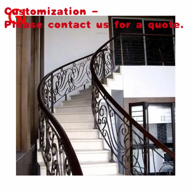 

custom.Custom Modern Indoor Wrought Iron Stair Railings Simple Attic Guardrail and Balcony Home Corridors Indoor Fenci