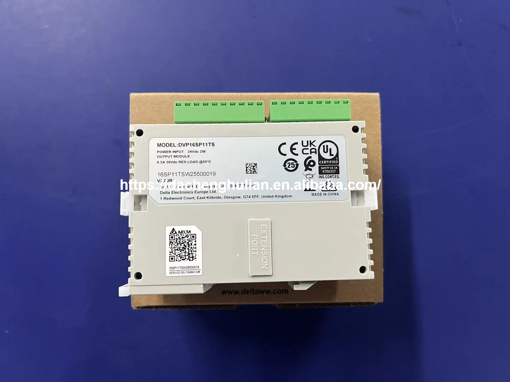 DVP-S Series DVP16SP11TS Digital I/O Extension Module | 8IN/8OUT | Transistor (Source)