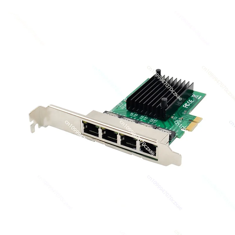 

Четырехпортовая гигабитная сетевая интерфейсная карта Интерфейс PCI-E X1 4-портовая гигабитная серверная сетевая интерфейсная карта