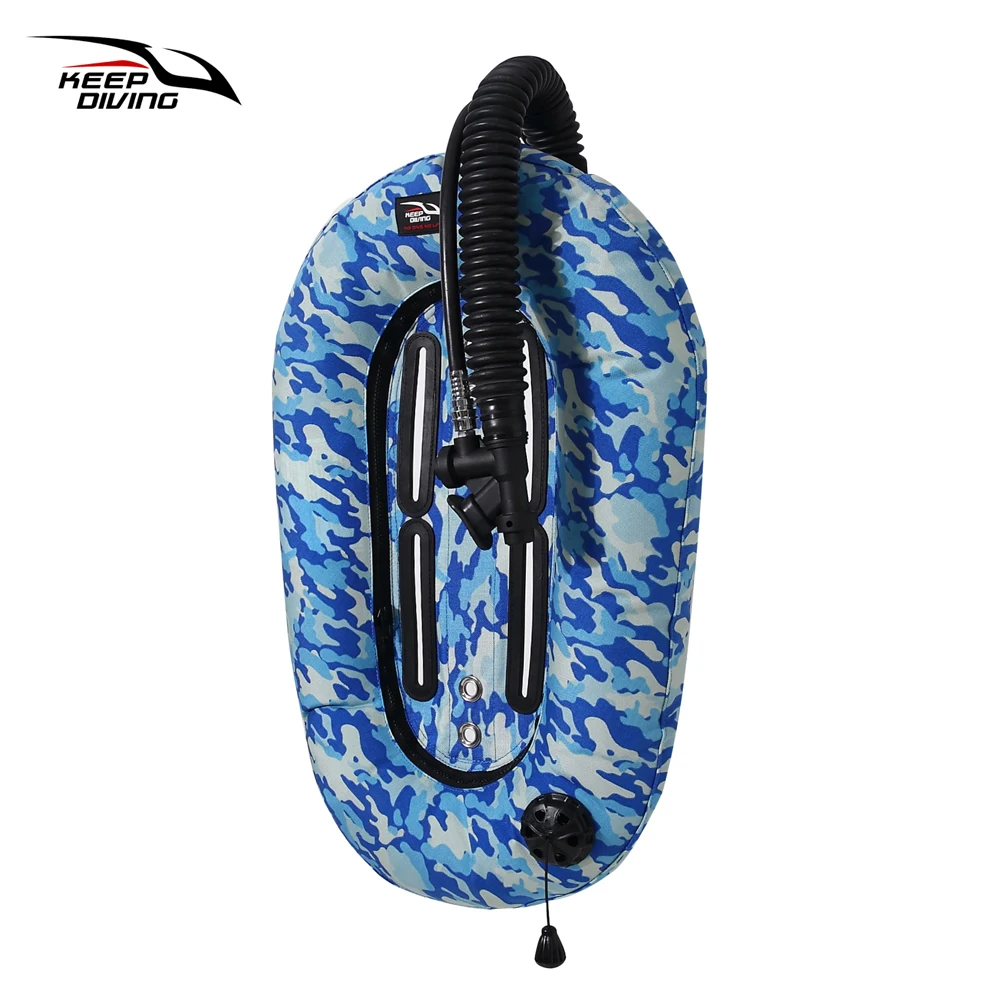 30LBS Scuba Diving BCD Donut Wing Single Tank Tech Dive Cylinder Auftriebskompensator Sicherheitsausrüstung – Detail 6