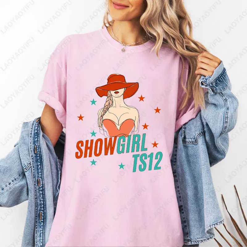 تي شيرت In My Wild Showgirl Era: In My Showgirl Era قميص-Life of a Showgirl-Showgirl Life تي شيرت-Showgirl Gift-Ts12 قميص