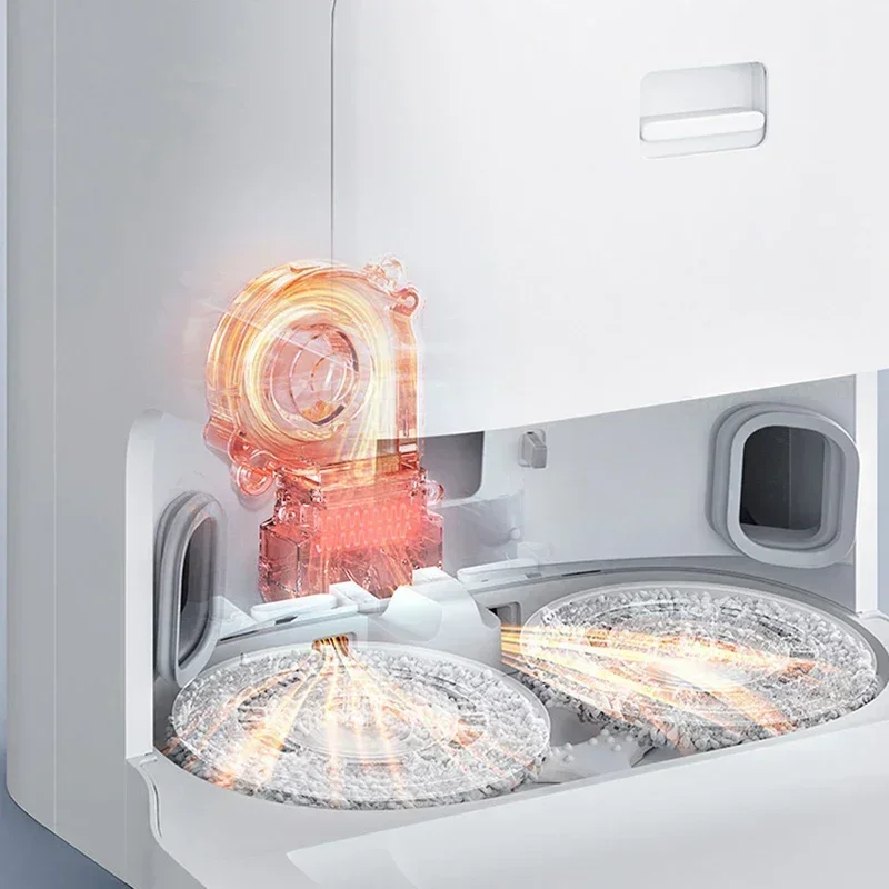 XIAOMI MIJIA Omni Robot Vacuum 1S التنظيف الذكي وإزالة الأوساخ التلقائي قاعدة التفريغ الذاتي للمنزل