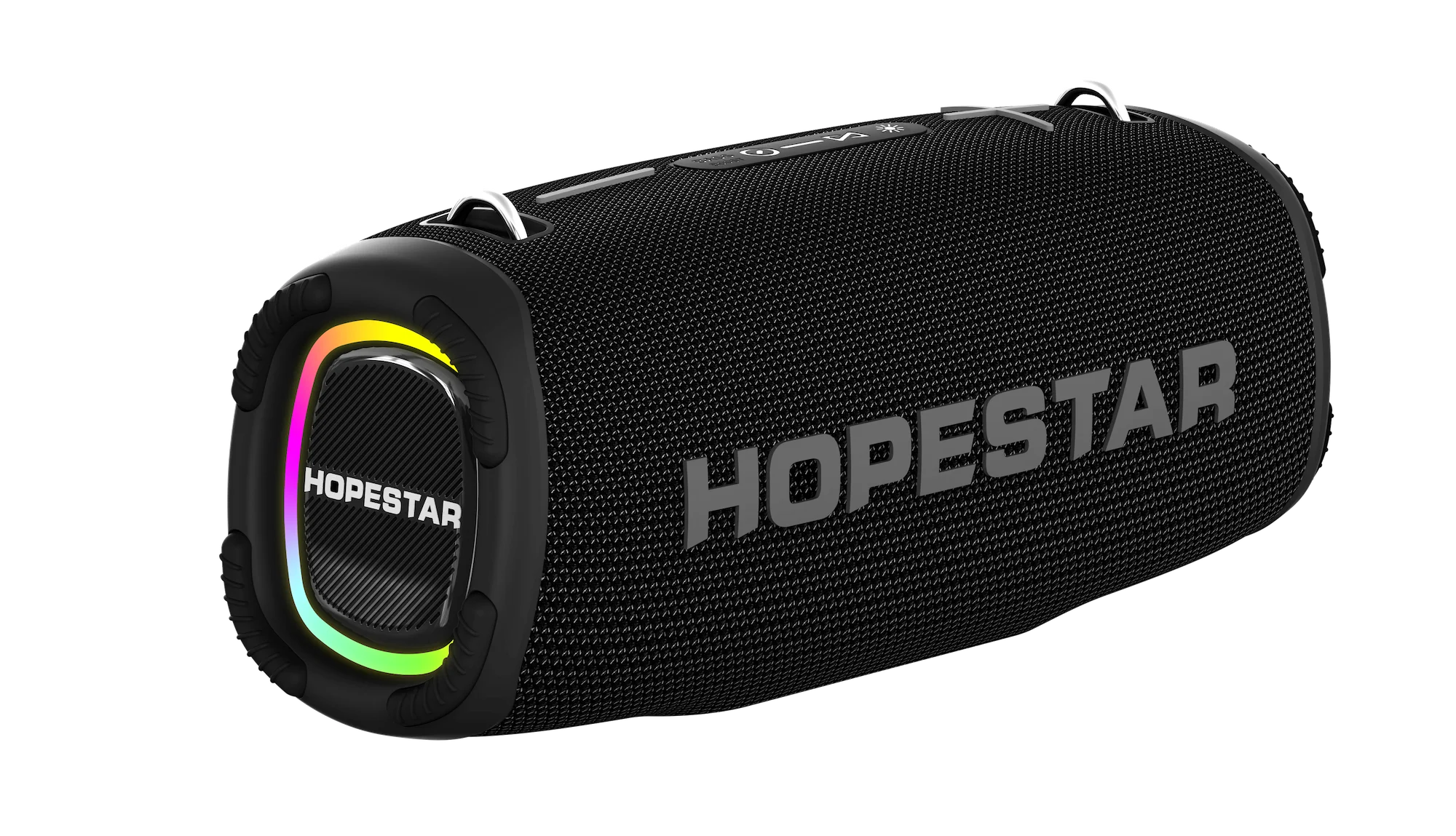 A6Max Hopestar Portable Outdoor Wireless Speaker High Sound Quality Stylish Subwoofer With Mini LED Waterproof TWS