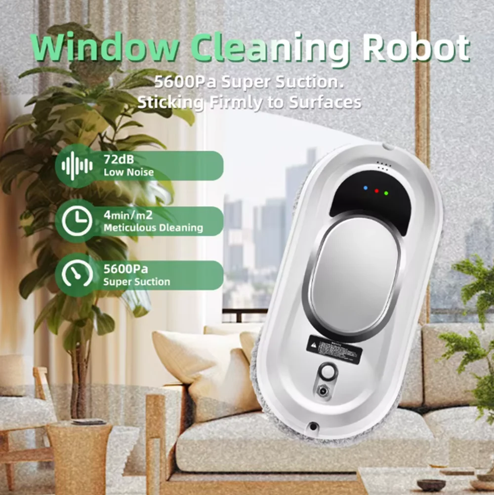 Window-cleaning robot intelligent window glass cleaning machine electric glass cleaner remote-controlled automatic window cleani