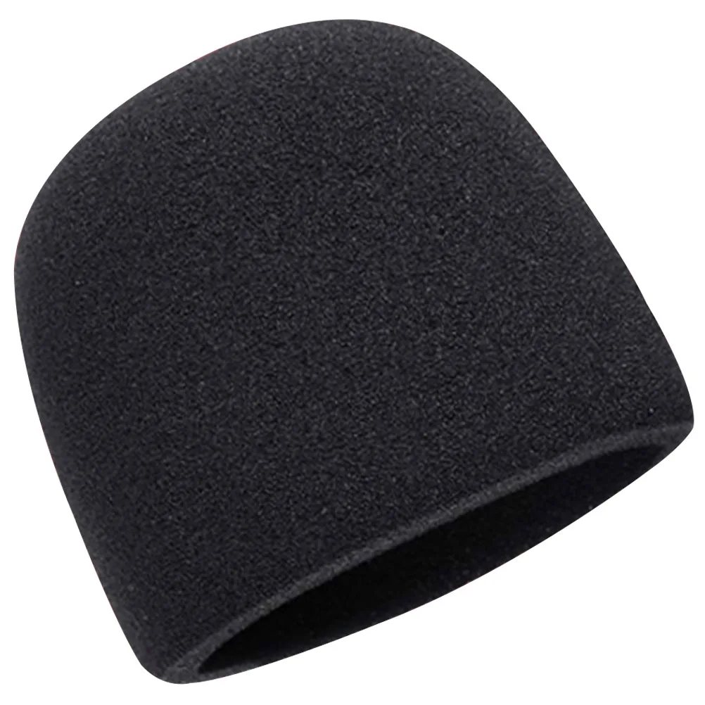 

Microphone Pop Filter Protector Karaoke Cover Accessories Sponge Voice Tube Protective Black Covers
