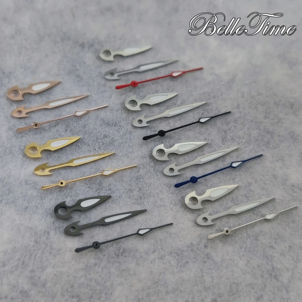 Green Luminous High Quality NH35 Watch Hands Watches Pointers For NH34 NH35 NH36 4R 7S Movement Replacements Parts Accessories image 4