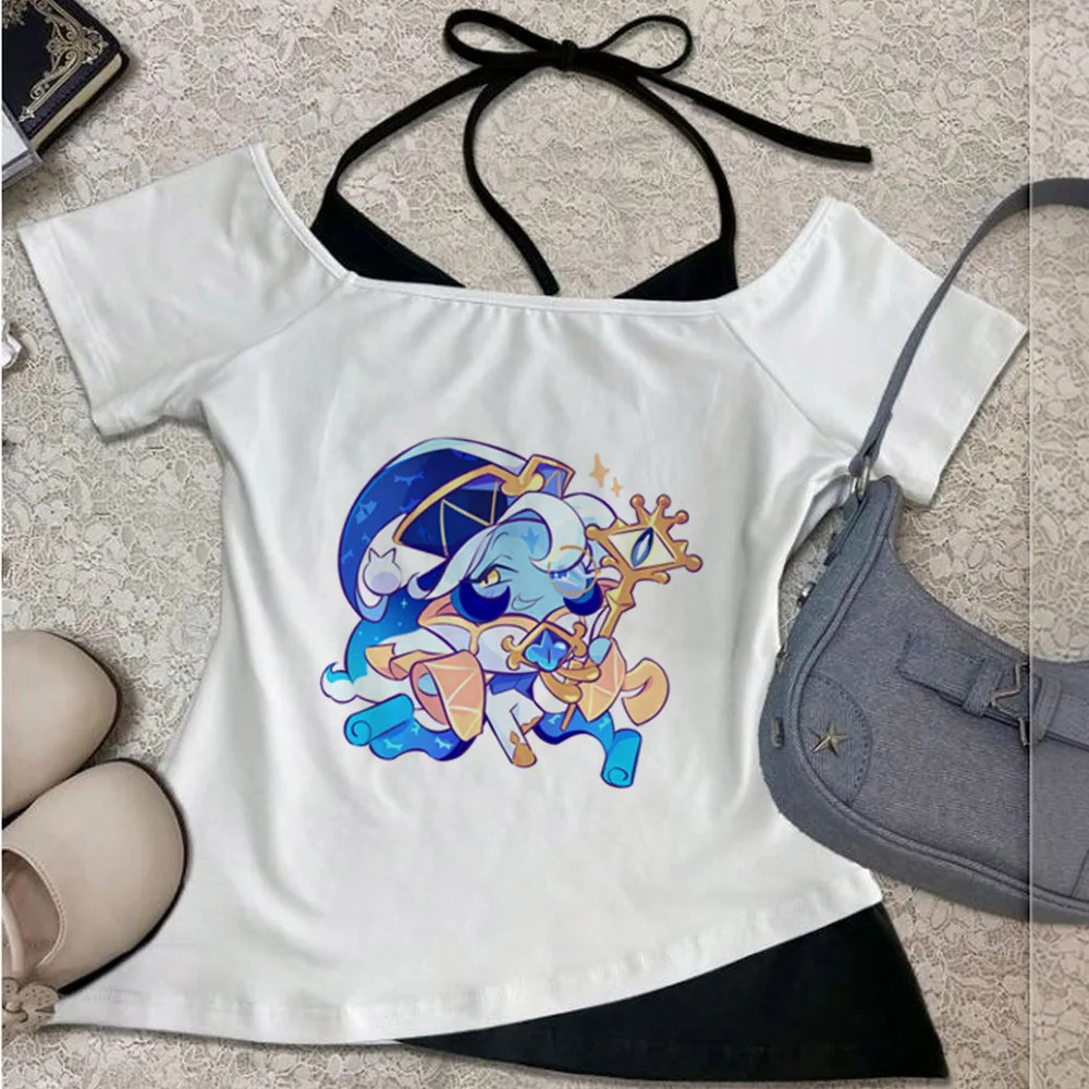 Shadow Milk Cookie cropped top women harajuku grunge korean fashion anime baddie top tees japanese clearance sales grunge kawaii