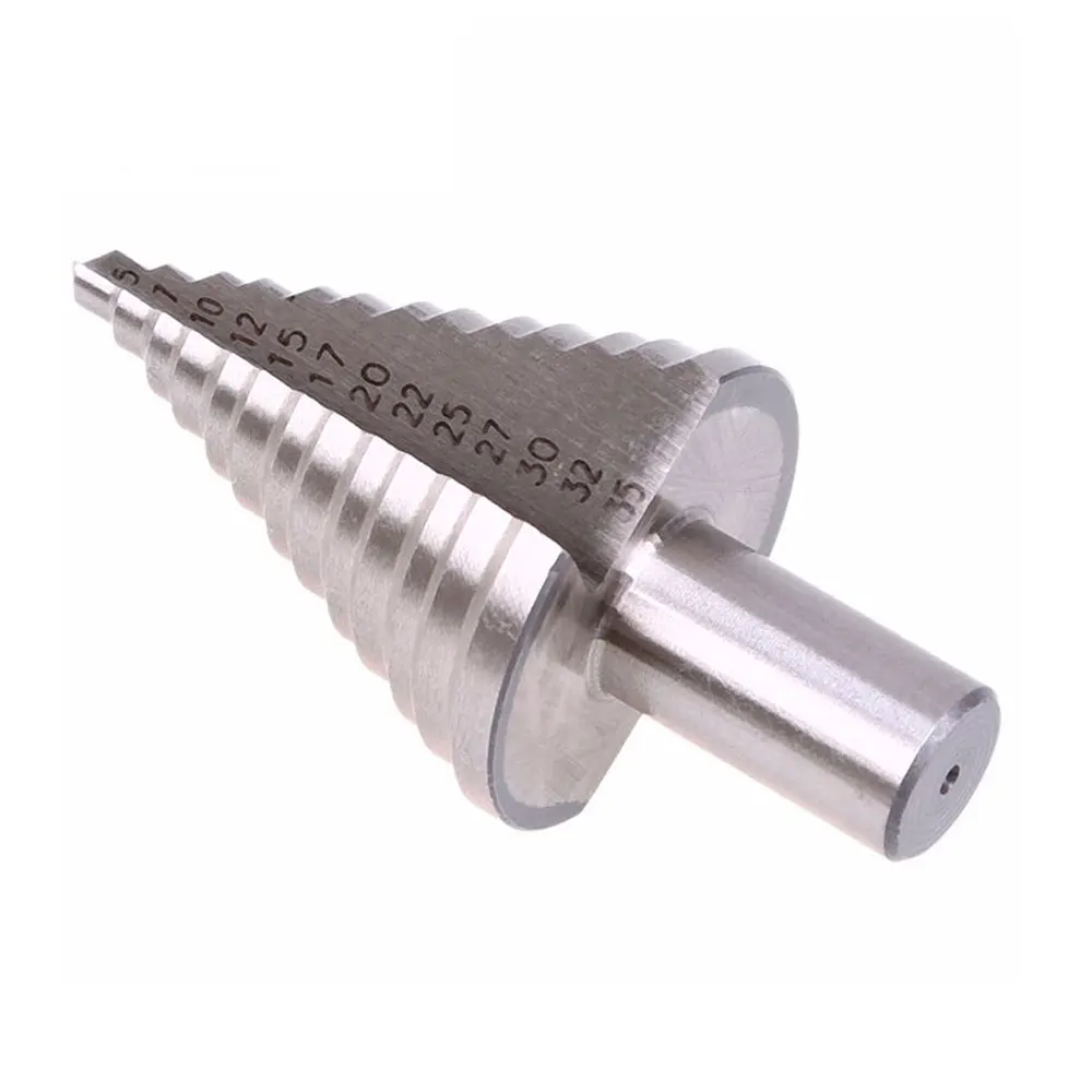 Binoax 5-35MM HSS Khoan Dụng Cụ 13 Bước Nhiều Lỗ Kim Loại Platic Gỗ Nón Khoan