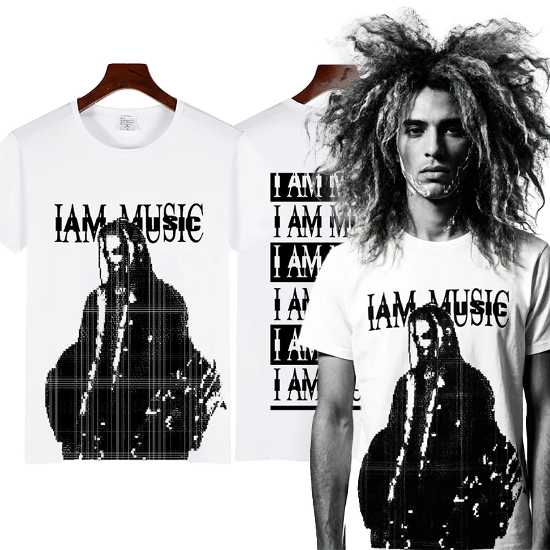 Rap Playboi Carti I Am Music Top Quality Blend Slim T Shirts Men Hombre Cool Tee Shirt Tops Clothes Short Sleeve Round Neck