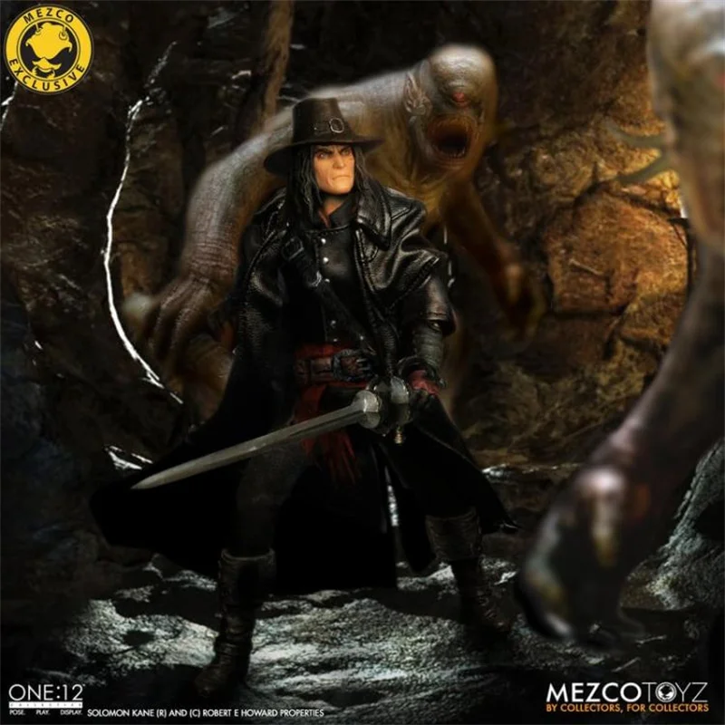 تحصيل Mezco شخصية سولومون كين العمل ، جيمس نموذج Purefoy ، جيمس Purefoy ، 6 "، مقياس ، ألعاب للجماهير ، هدايا