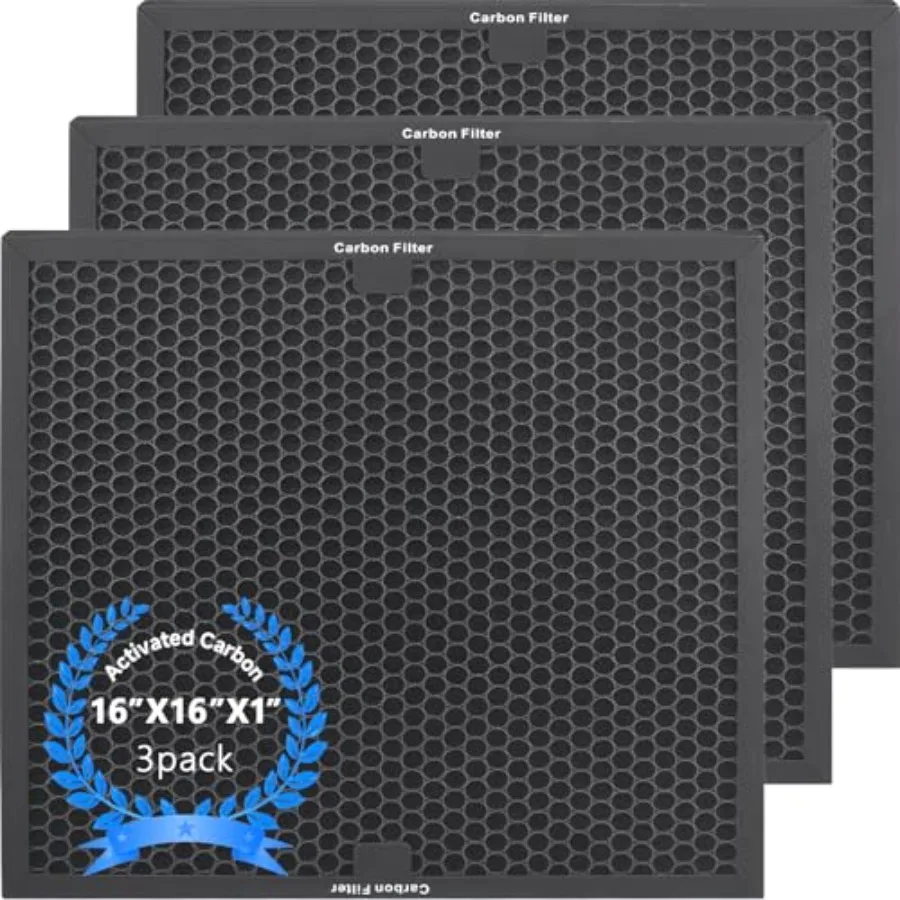 

Air Scrubber Active Carbon Filters Compatible with Mounto BlueDri and Dri-Eaz Air Purifier Compatible with Part HEPA500 and BD-