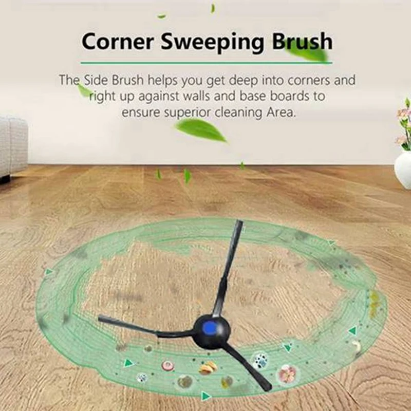 25 قطعة ل Ecovacs Deeboot X5 Omni / X5 Pro Omni Sweeper اكسسوارات الجانب فرشاة تصفية خرقة كيس لجميع الغبار الأنظف أجزاء