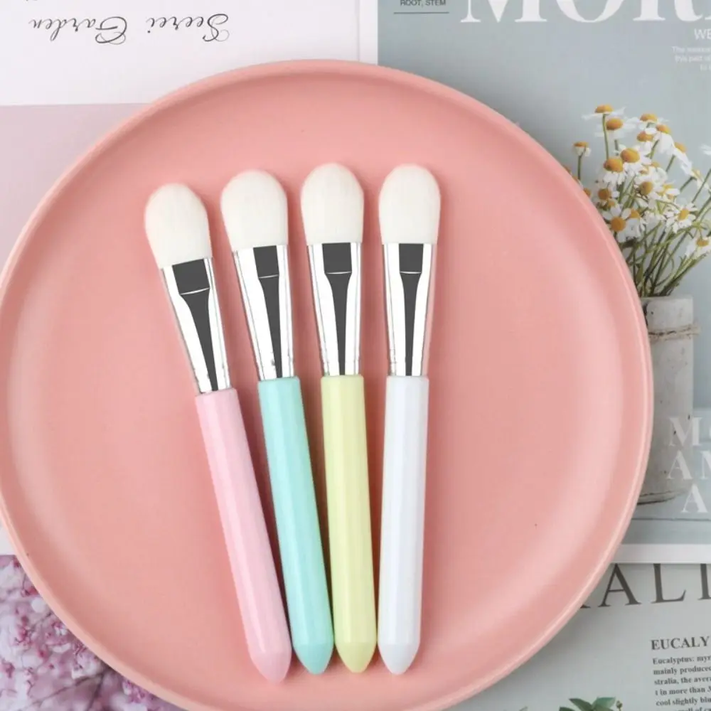 Portable Soft Hair Mini Mask Brush Fashion Durable Mud Mask Brush Reusable Multi-Function Cosmetic Skin Care Tool