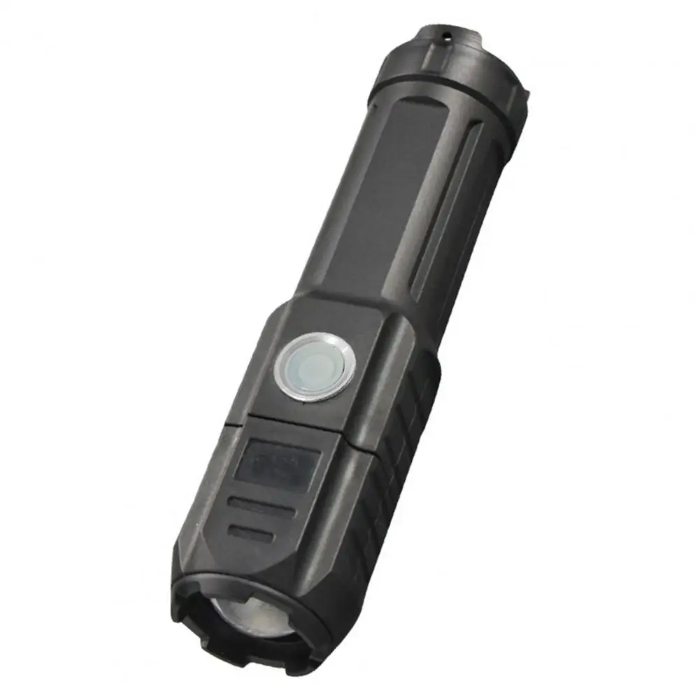 Rechargeable Spotlight High Brightness 3 Light Modes Zoom IP44 Waterproof Torch Light Flashlight for Outdoor