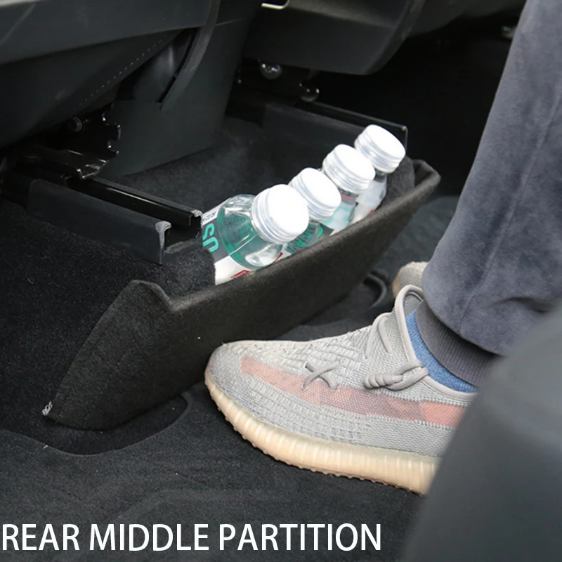 Car Trunk Storage Organizer Partition Seat Partition Deflectors for Tesla Model Y Car Modification Accessories 2021