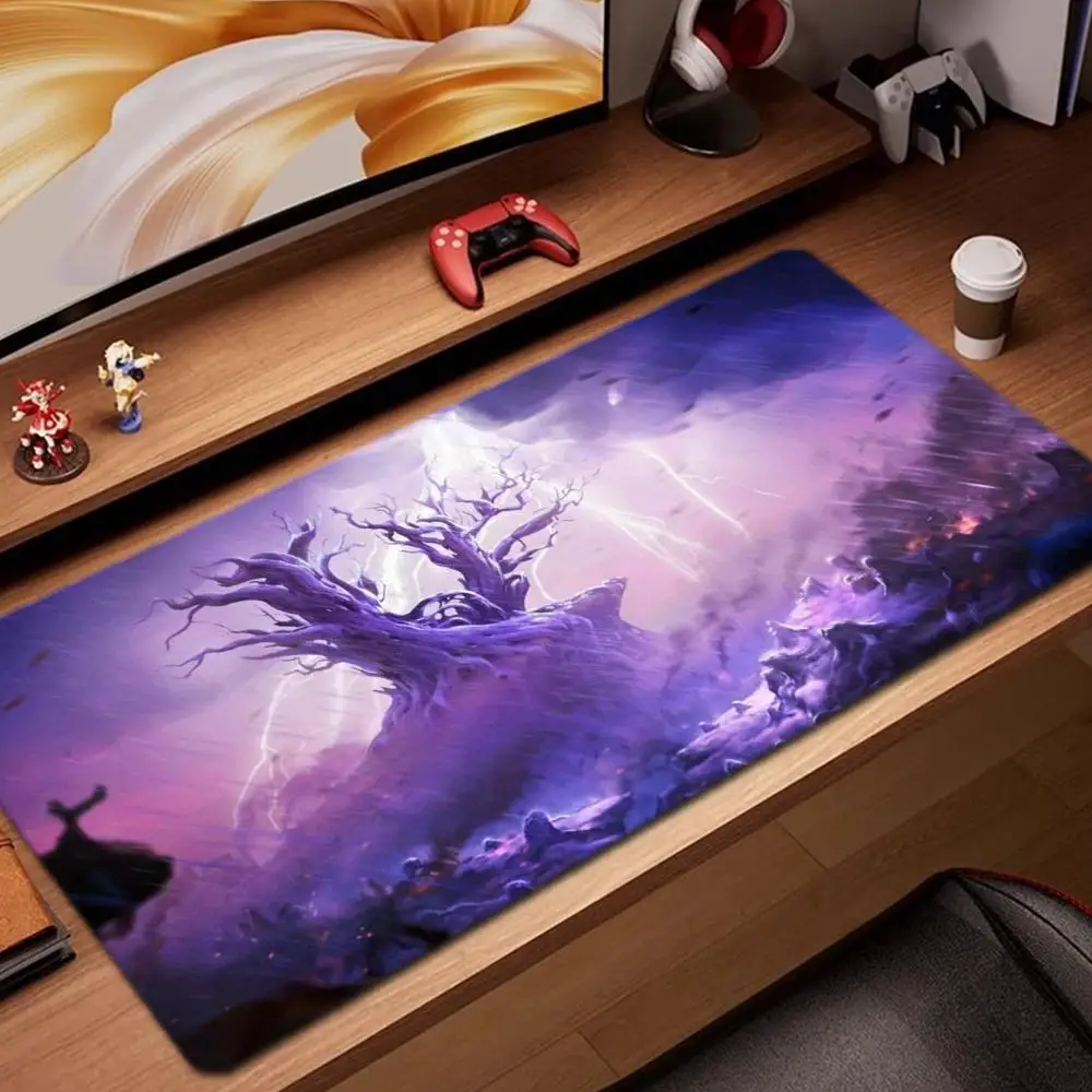 

ori Mouse Pad Game Accessories keyboard pad XXL large locking edge 900X400 mm table mat Gaming mousepad