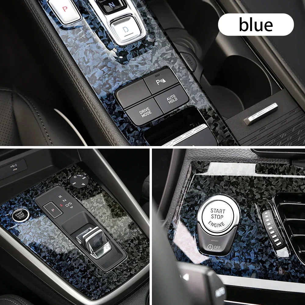 Kohlefaser-Aufkleber Wasserdichte Geschmiedete Carbonfolie Fahrzeugverkleidung Aufkleber Vinyl Auto-Folierung Motorrad-Aufkleber Zubehör – Detail 17