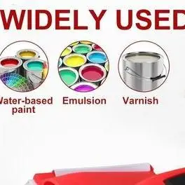 4pcs Paint Edger Tools Small Corner Painting Tool Edge Painter with Touch-up Pad Practical Precision Paint Edger Tool