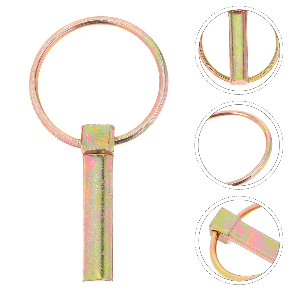 

8pcs Locking Pins Heavy Duty Safety Lynch Pin Set For Trucks Tractors Trailers Mowers Carts Trailer Hitch Lock Tandem Axle Stop