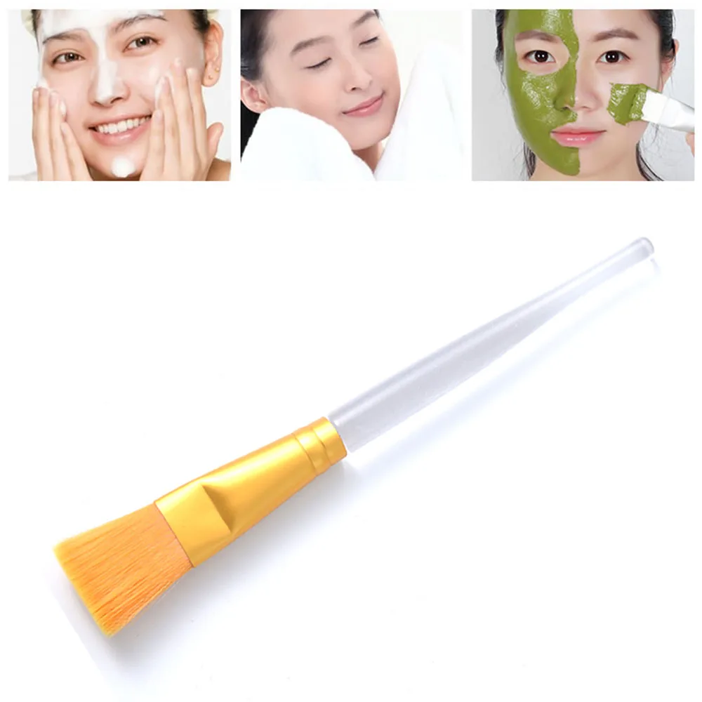 Silicone Brush Face Mask Glue Stirring Stick Easy To Clean Glue Classical Fashion Facial Mask Brush Makeup Tool