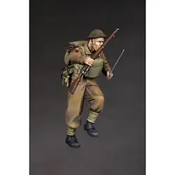 1/35 British soldier, resin soldier model kit diagram GK unassembled and unpainted kit