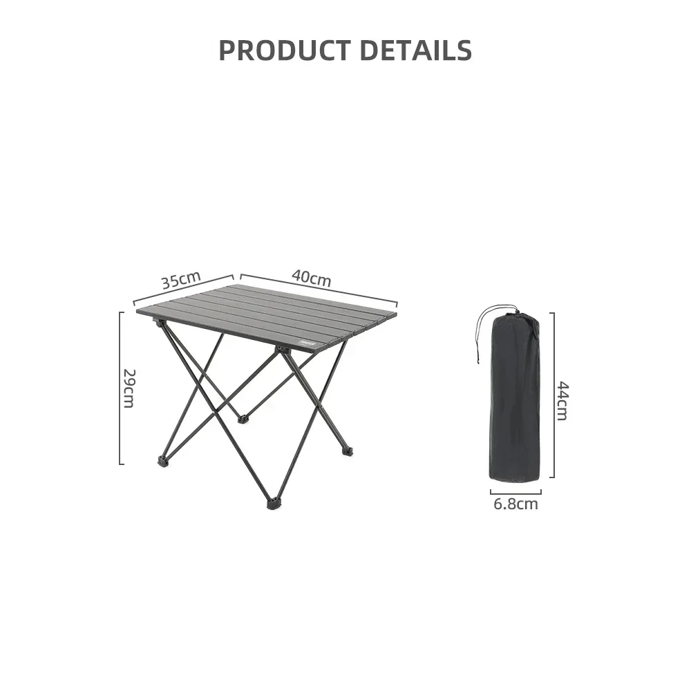 TARKA Small Size Tourist Camping Table BBQ Picnic Fishing Beach Folding Tables Lightweight Portable Foldable Backpacking Tables