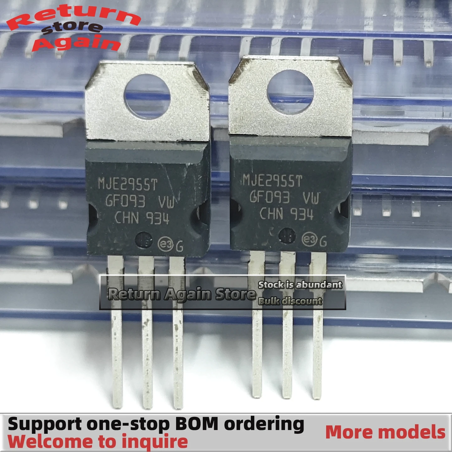 5PCS/per pack npn MJE3055T MJE2955T PNP  TO220