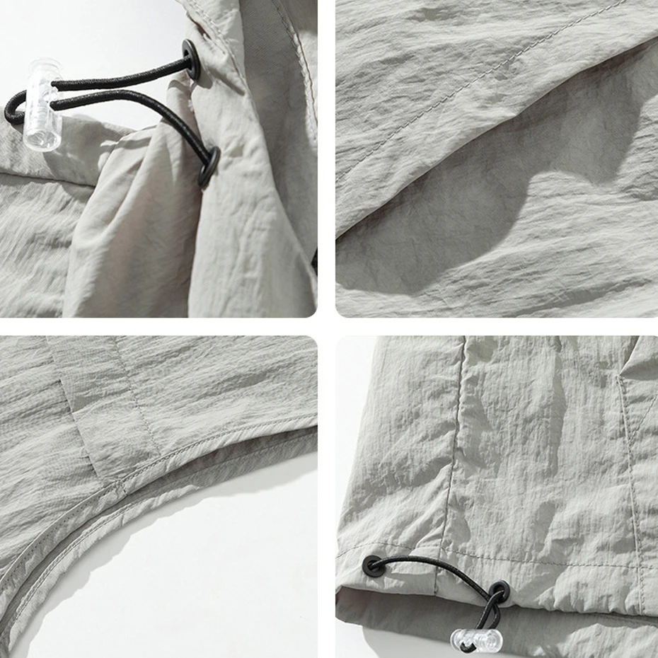 Summer Men's Sets Fashion Casual Quick Drying Breathable Vest Shorts Suits Male Sleeveless Jacket Shorts