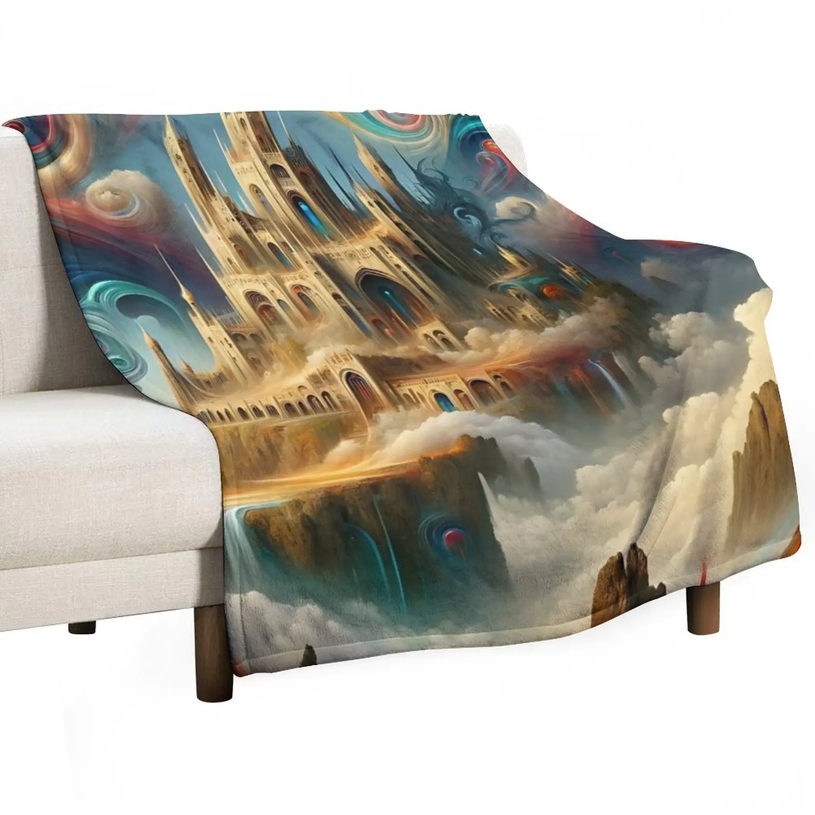 

In the Court of the Crimson King - King Crimson - Original Poster Design Throw Blanket valentine gift ideas manga Hair Blankets