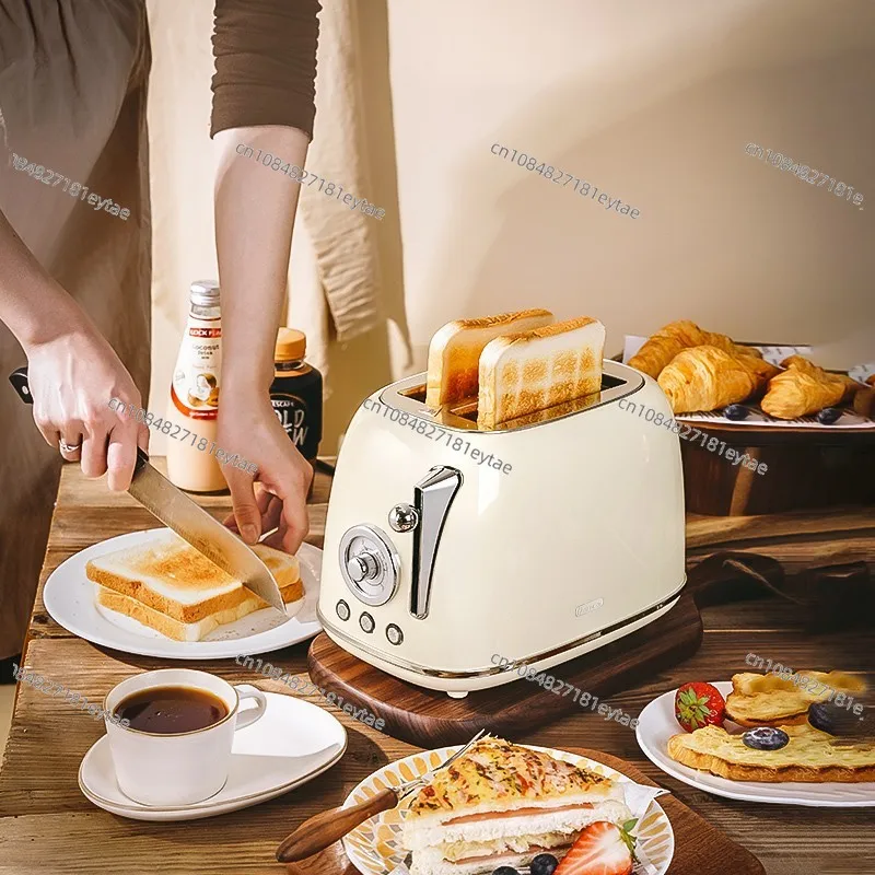 DETBOM retro toaster toaster toaster driver home automatic heating multi-function breakfast machine