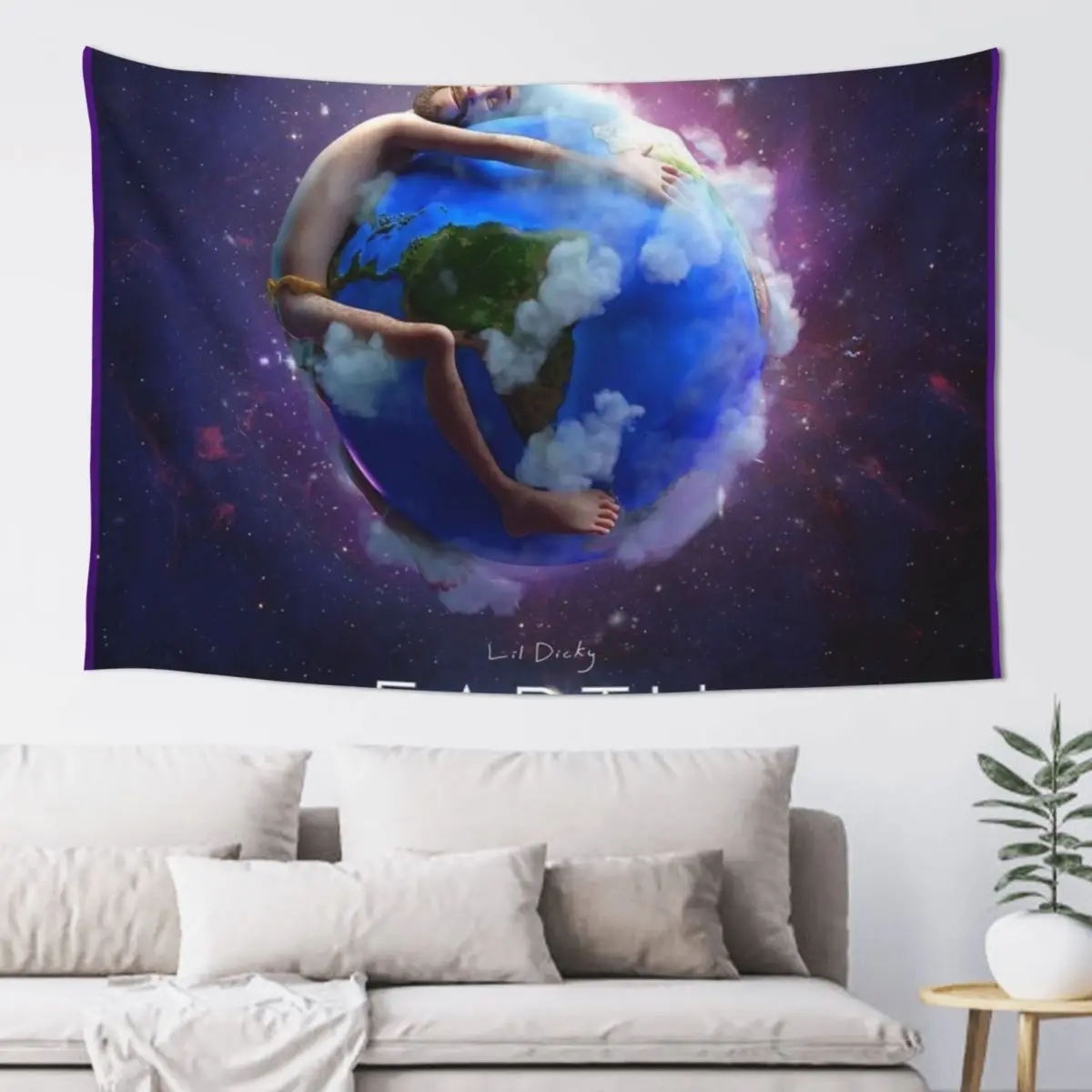 

Lil Dicky Earth Tapestry House Decor Outdoor Decoration Home Decorations Aesthetic Home Decorators Tapestry