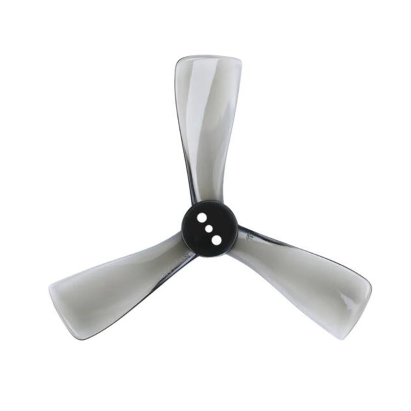 B78B-10X For Nazgul Cine 2525 2.5Inch Tri-Blade/3 Blade Propeller Prop CW CCW For FPV Protek25 Drone Part-Gray