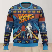 Back to the Future - Weihnachtspullover