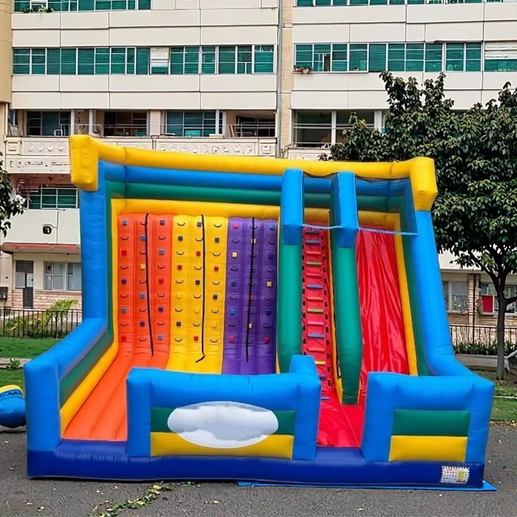 Factory Inflatable Combo Games - Outdoor Adventure Course review and price