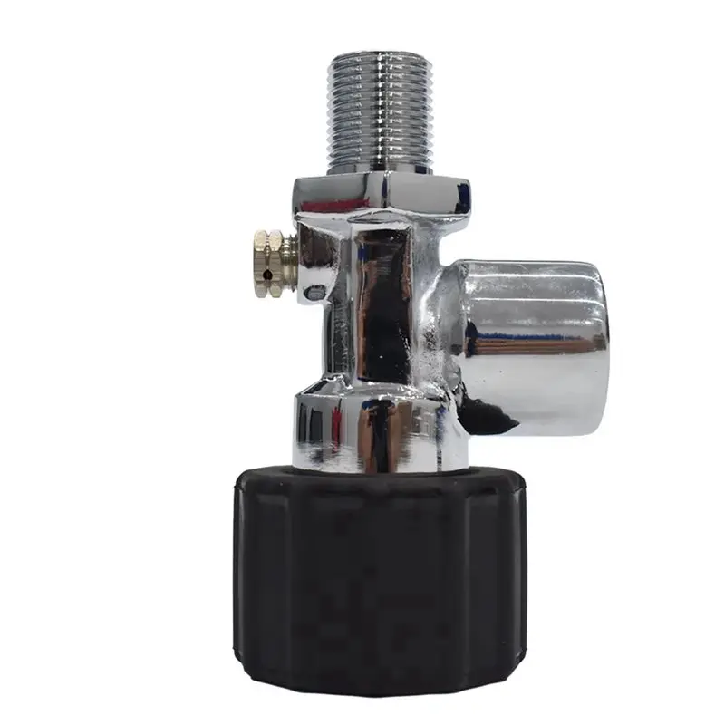 XSXS-2X 4500Psi 300Bar Diving Tank Cylinder Valve Filling Station Stainless Steel G5/8 HPA Air Tanks Refill Adapter M18x1.5