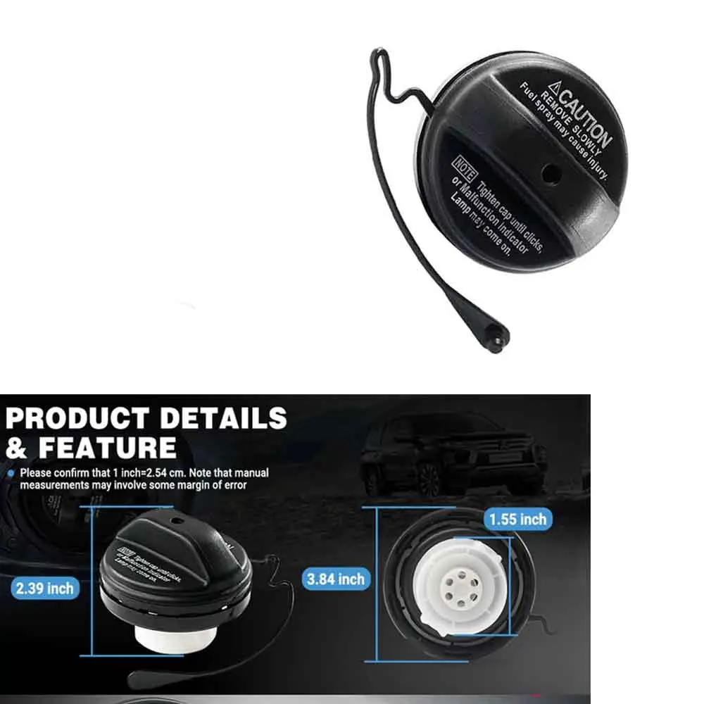 for Lexus ES300 GX470 Car Inner Fuel Tank Cap Cover 77300-33070 for Toyota Prado 120 4Runner Avensis Camry Scion Accessories