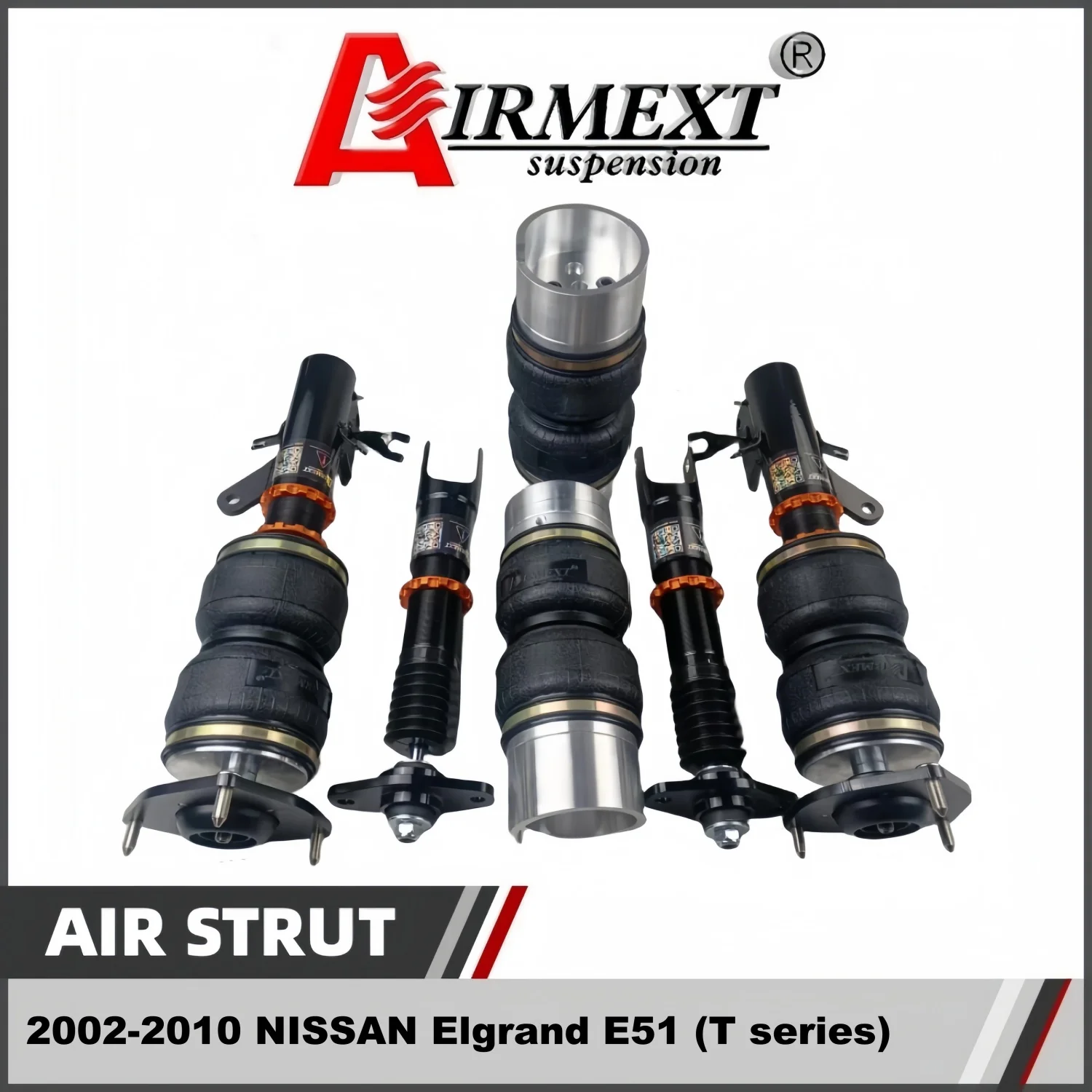 

For NISSAN Elgrand E51 (2002-2010)/ Air suspension/ air struts /Auto part/pneumatic parts/air lift